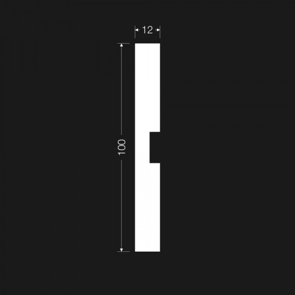 Молдинг-Плинтус Evrowood M 09