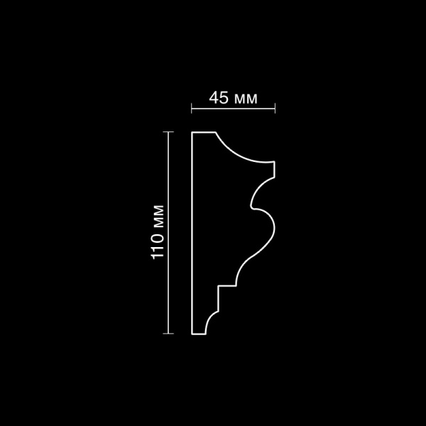 Молдинг гипсовый Artpole SMG592