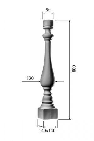 Балясина DECORUS BL-001