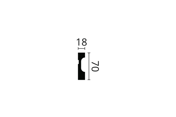 Плинтус напольный NMС FD7