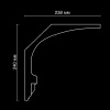 Карниз потолочный гипсовый Artpole SK236N