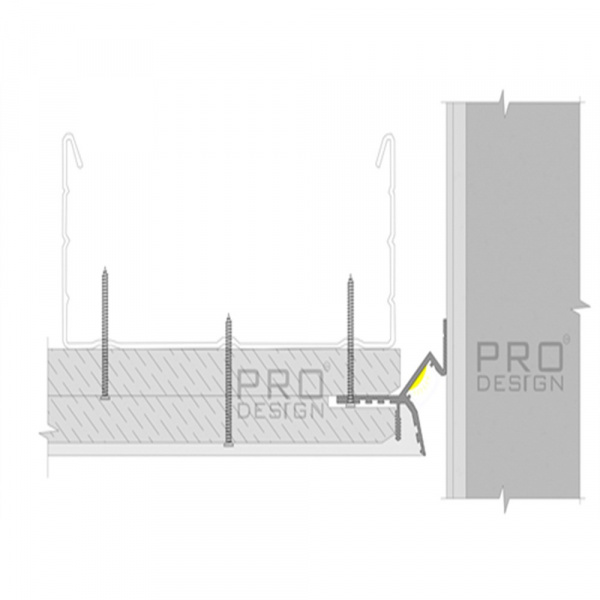 Потолочный профиль Pro Design Gipps 594 Черный
