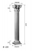 Колонна DECORUS KLN-220 -1