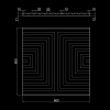 Гипсовая 3D панель Artpole VECTOR 2