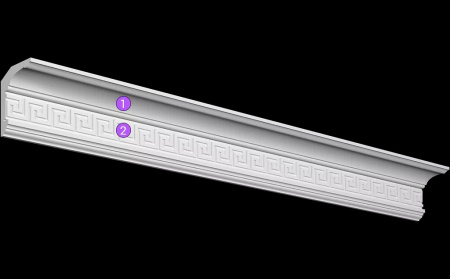 Карниз потолочный гипсовый Artpole SK82N
