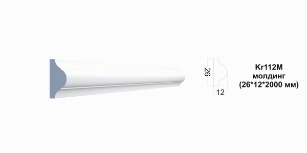 Молдинг PAOLO ARTE Kr112M