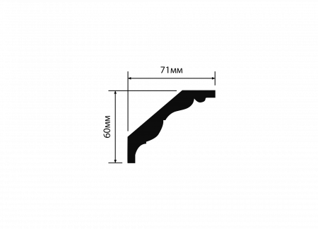 Карниз потолочный HIWOOD A90E2