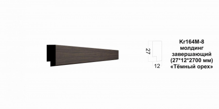 Финишный молдинг PAOLO ARTE Kr164M-8