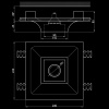 Гипсовый светильник Artpole SGS12