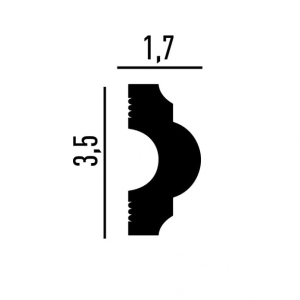 Молдинг Перфект Plus Р154