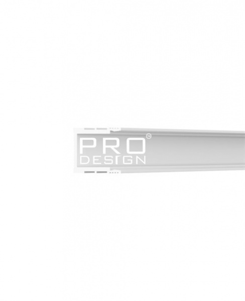 Декоративный стеновой профиль Pro Design 536 Белый