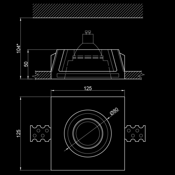 Гипсовый светильник Artpole SGS5