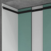Теневая рейка LACONISTIQ Multilevel (разноуровневая) Белый матовый