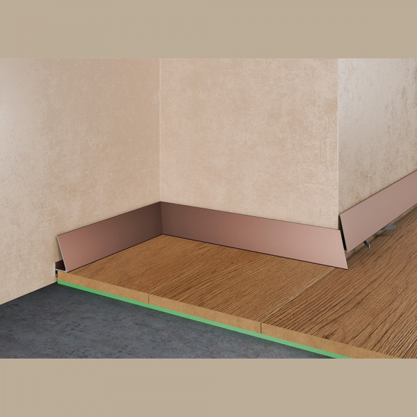 Микроплинтус Pro Design Corner 570 Коньяк