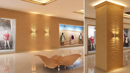 Гипсовая 3D панель Artpole BREEZE-2