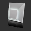 Гипсовая 3D панель Artpole MALEVICH LED (холодный свет)