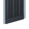 Плинтус напольный HIWOOD B90V1 BK114