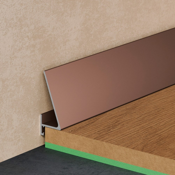 Микроплинтус Pro Design Corner 570 Коньяк