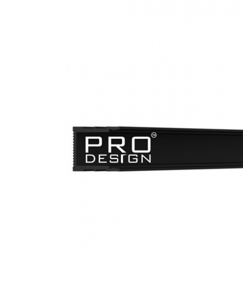 Декоративный стеновой профиль Pro Design 536 Черный