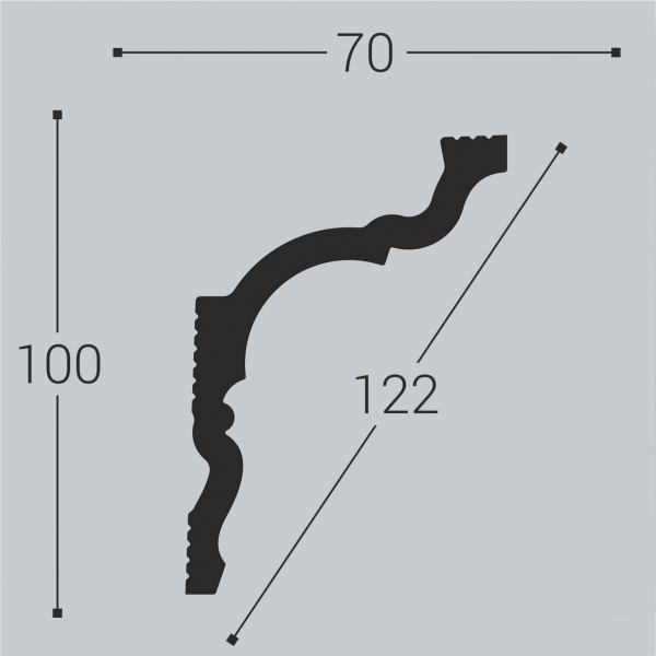 к10bello-deco_shop_karniz_k10-100-70_2