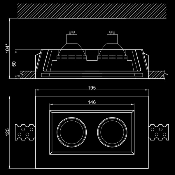 Гипсовый светильник Artpole SGS3