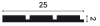 Декоративная панель Orac Decor W116F BAR XL Гибкий
