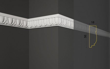 Фриз гипсовый Deco Line MO-27