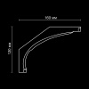 Карниз потолочный гипсовый Artpole SK278
