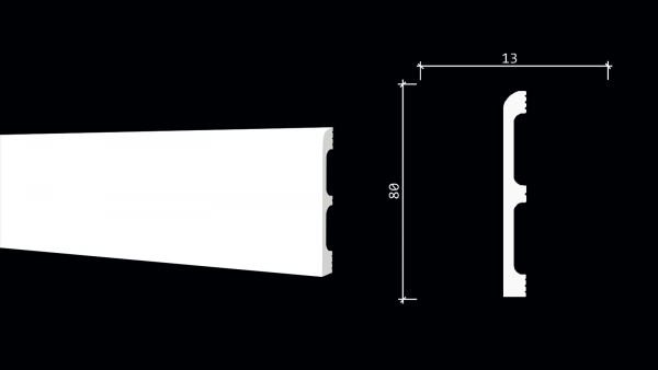 Плинтус напольный DECOR DIZAYN DD706