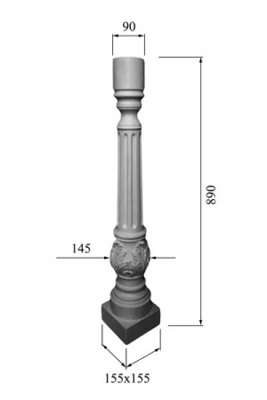 Балясина DECORUS BL-019