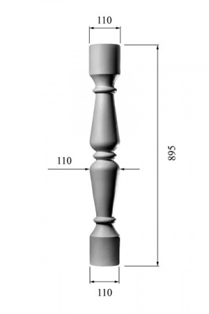 Балясина DECORUS BL-010