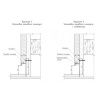 Теневой плинтус скрытого монтажа Pro Design 380 Черный