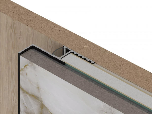 Теневая рейка LACONISTIQ Multilevel NEW (разноуровневая) Белый матовый