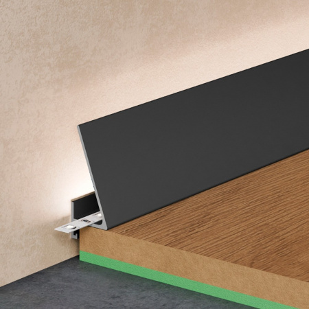 Микроплинтус Pro Design Corner 570 Черный