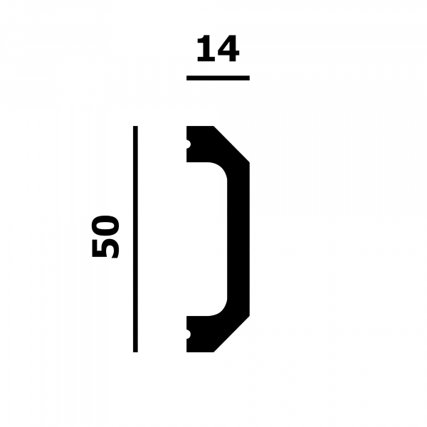 Молдинг Перфект Plus Р215-2800