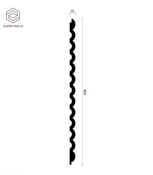 Декоративная панель ALPINE WALLS ECO5103