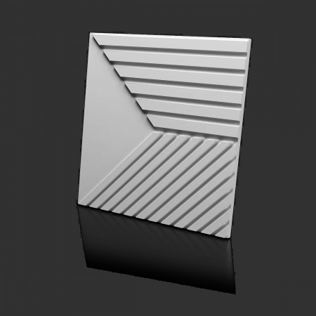 Гипсовая 3D панель Artpole PIFAGOR-3