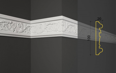 Фриз гипсовый Deco Line MO-16