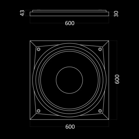 Гипсовая 3D панель Artpole SOUND
