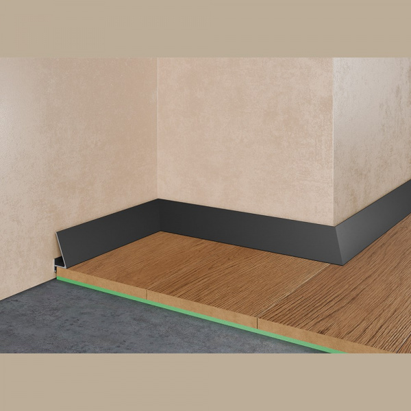 Микроплинтус Pro Design Corner 570 Черный