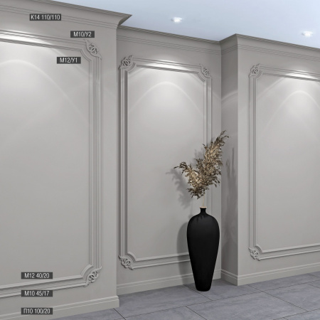 Карниз потолочный Bello Deco К14 110/110