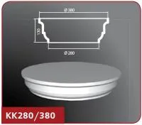 Капитель полуколонны "Лепнина Фасад" КК280/380