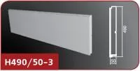 Фасадная панель накладка "Лепнина Фасад" Н490/50-3