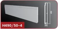 Фасадная панель накладка "Лепнина Фасад"  Н490/50-4