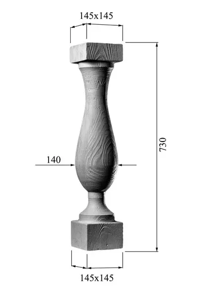 Балясина DECORUS BL-008