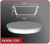 Капитель полуколонны "Лепнина Фасад" КК430/535