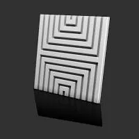 Гипсовая 3D панель Artpole VECTOR 2 platinum (мат)